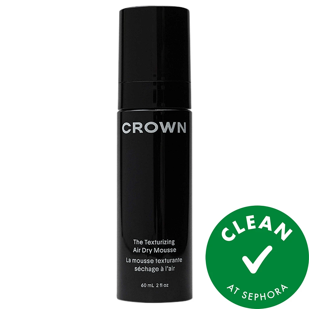 Crown Affair The Mini Texturizing Air Dry Hair Mousse 2 fl oz/60 mL