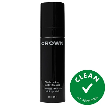 Crown Affair The Mini Texturizing Air Dry Hair Mousse 2 fl oz/60 mL