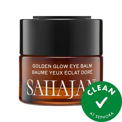 Sahajan Golden Glow Eye Balm with Ghee, Eye Bright + Centella 0.5 oz/15 mL