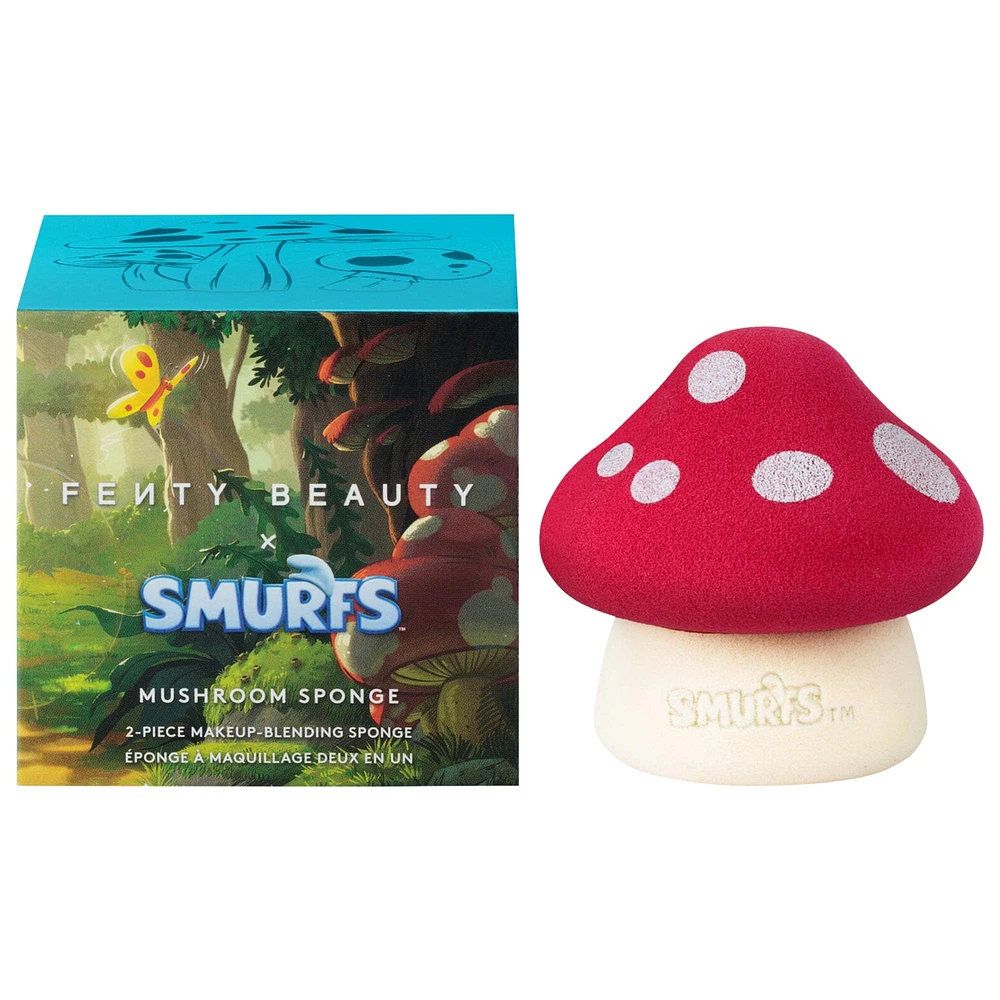 Fenty Beauty by Rihanna Mushroom Sponge 2-Piece Makeup-Blending Sponge