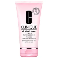 CLINIQUE All About Clean™ Rinse-Off Foaming Cleanser with Hyaluronic Acid 5 oz/ 150 mL