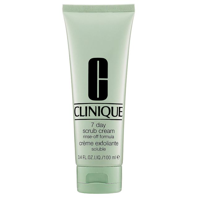 CLINIQUE 7 Day Face Scrub Cream Rinse-Off Formula 3.4 oz/ 100 mL