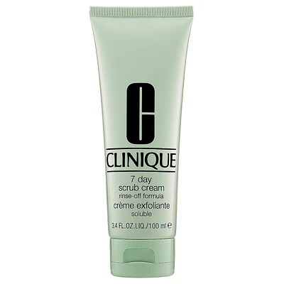 CLINIQUE 7 Day Gentle Face Scrub Cream Exfoliator 3.4 oz/ 100 mL