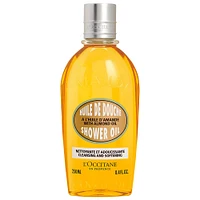L'Occitane Cleansing And Softening Refillable Shower Oil With Almond mL
