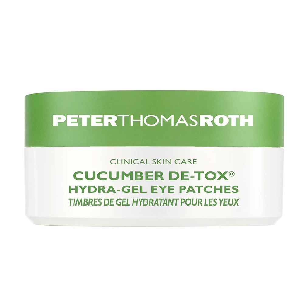 cucumber de-tox hydra-gel eye patches (parches para ojos)