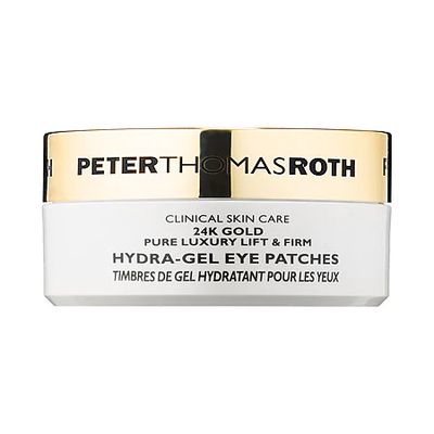 24k gold hydra-gel eye patches (parches para ojos)