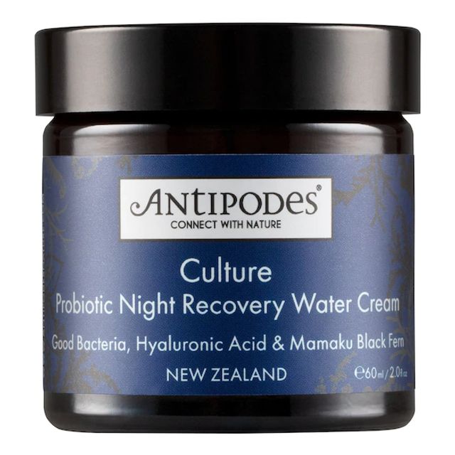 culture gel crème de nuit réparateur - soin visage aux probiotiques