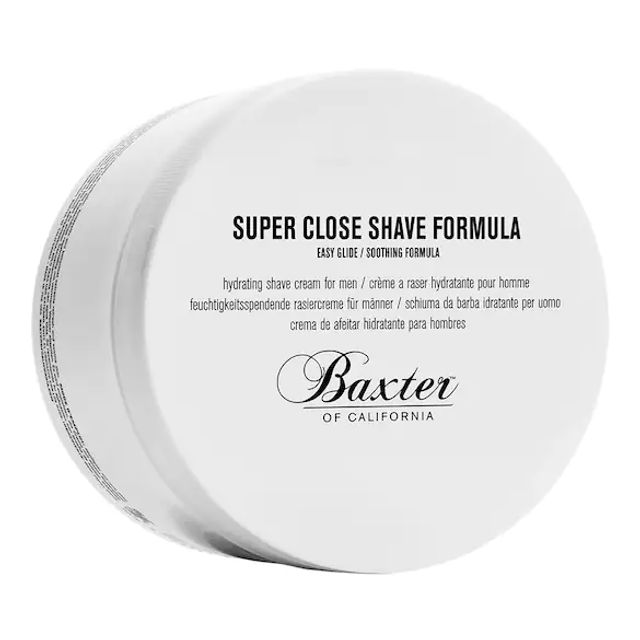 super close shave formula - crème à raser hydratante pour homme