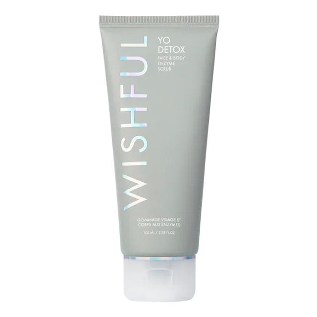 yo detox face and body enzyme scrub - exfoliant visage et corps