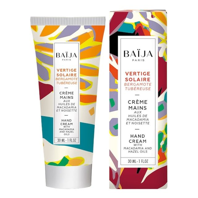 vertige solaire bergamote tubéreuse - crème mains