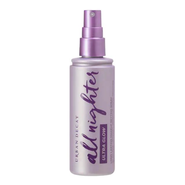 all nighter setting spray glow - spray fixateur de maquillage