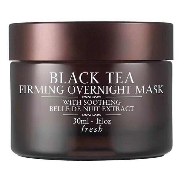 black tea firming overnight mask - masque de nuit visage hydratant au thé noir