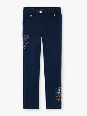 Jeans avec broderies