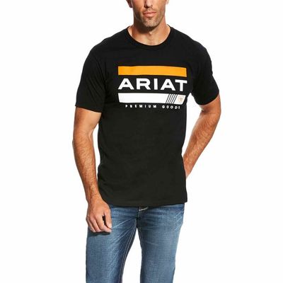 Ariat Bar Stripe Men's T-Shirt