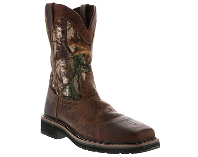 Justin Boots Rugged Men's Composite Toe Work Boot