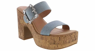 Jellypop Joely Denim Women’s Wedge Sandal