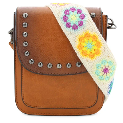 Sam & Hadley Studded Accessory Holder Crossbody