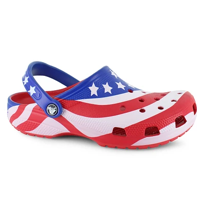 Crocs Classic American Flag Clog