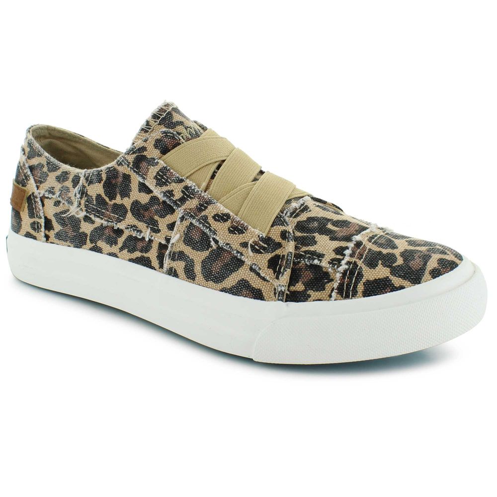 blowfish leopard print sneakers