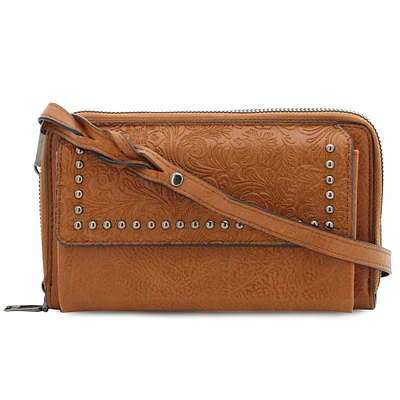 Sam & Hadley Embossed Wallet-On-A-String