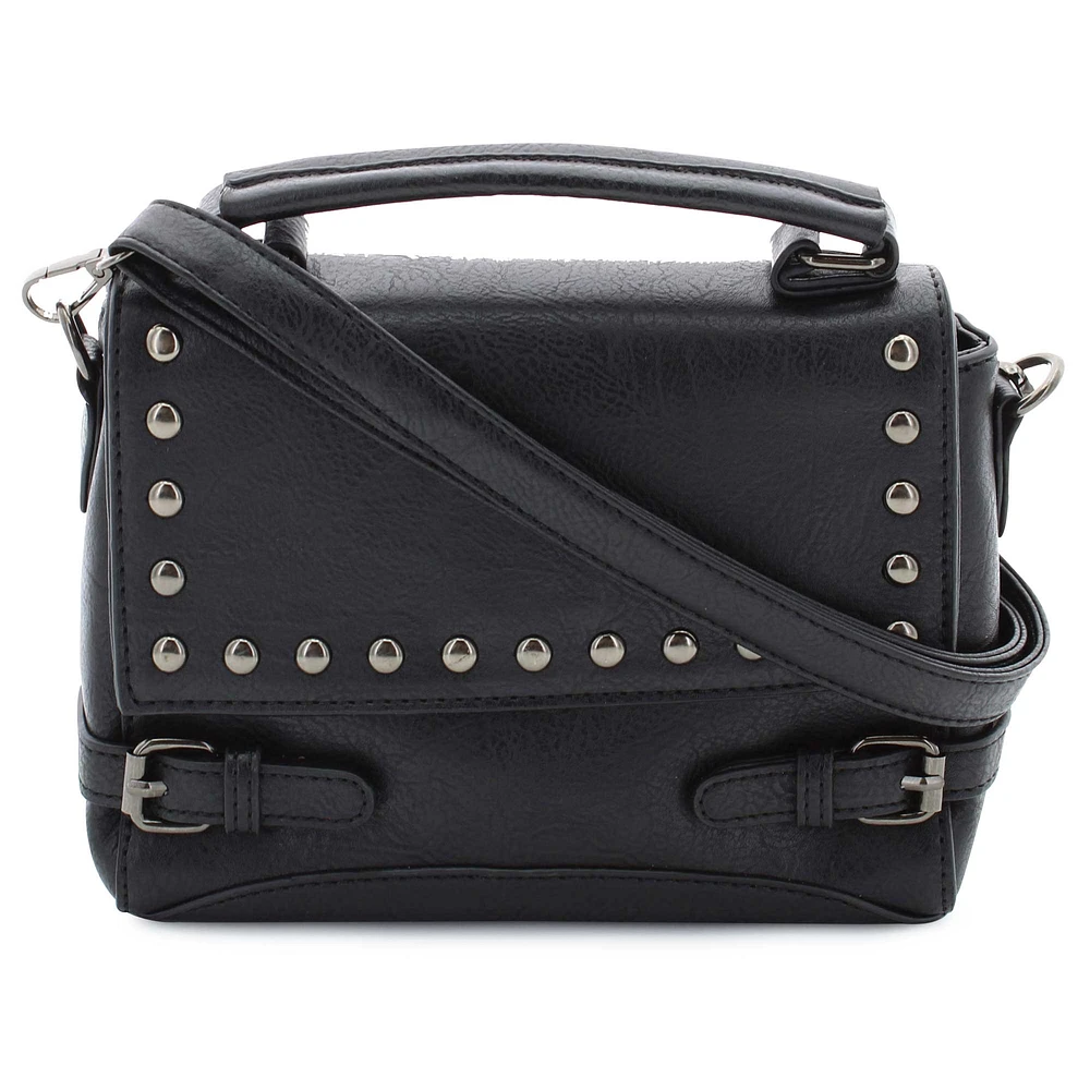 Sam & Hadley Studded Crossbody With Flap