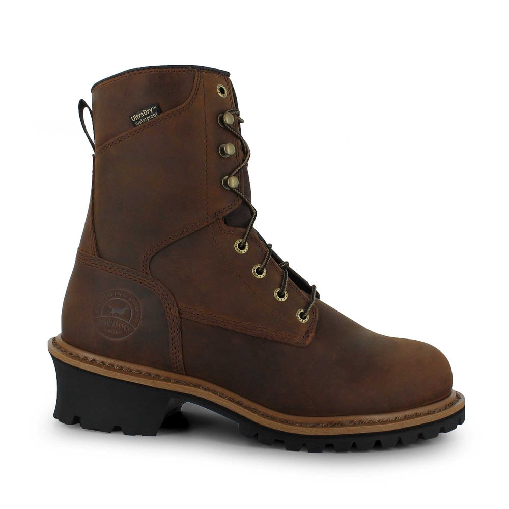 Irish Setter Mesabi 8" Steel-Toe Waterproof