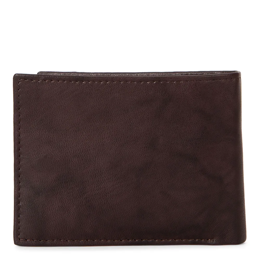 Antique RFID Medium Center Wing Wallet