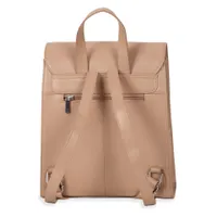 Leather RFID Flapover Fashion Backpack