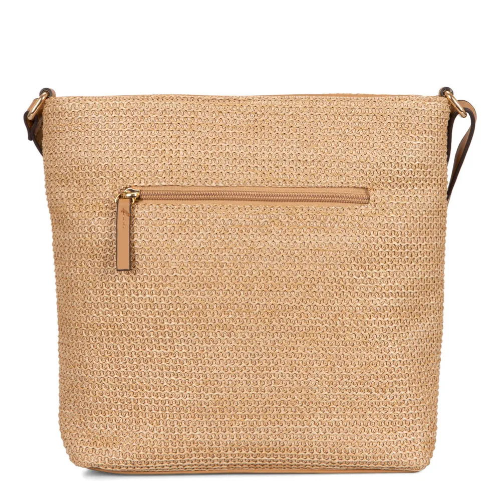 Straw Crossbody Bag | RFID