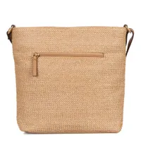 Straw Crossbody Bag | RFID