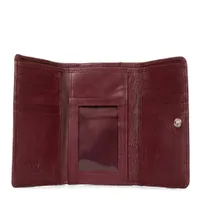 Kara RFID Flap Leather Wallet