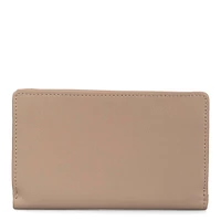 Kara RFID Flap Leather Wallet