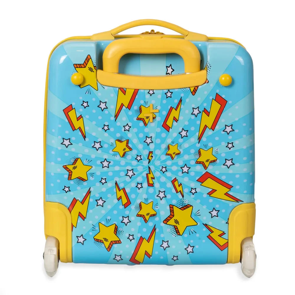 Kids Hardside 17" Carry-On Luggage with Lighting Wheels