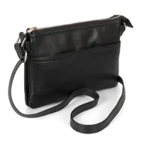 Basics RFID Leather Crossbody Bag