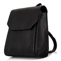Leather RFID Backpack