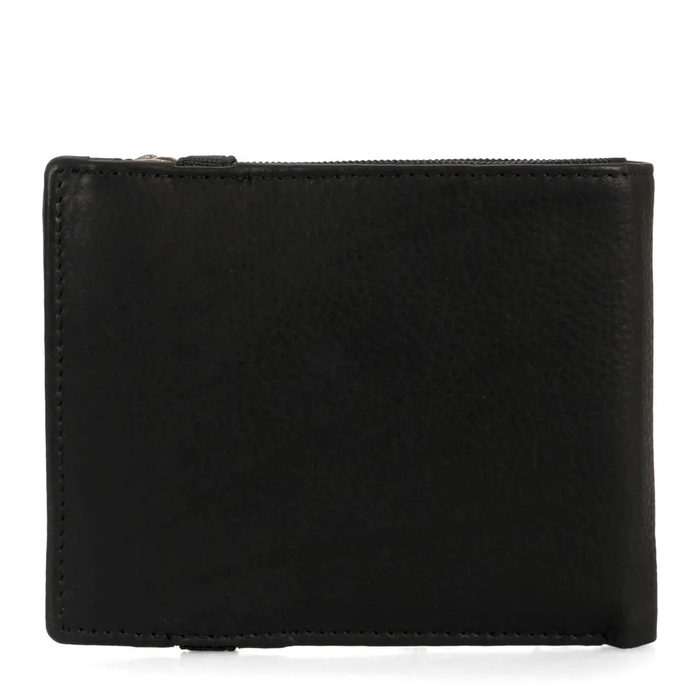 Hudson RFID Bi-Fold Wallet with Elastic