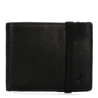 Hudson RFID Bi-Fold Wallet with Elastic