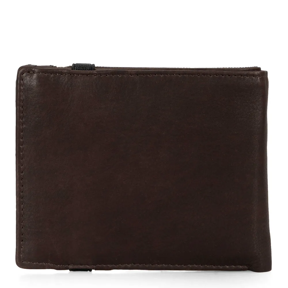 Hudson RFID Bi-Fold Wallet with Elastic