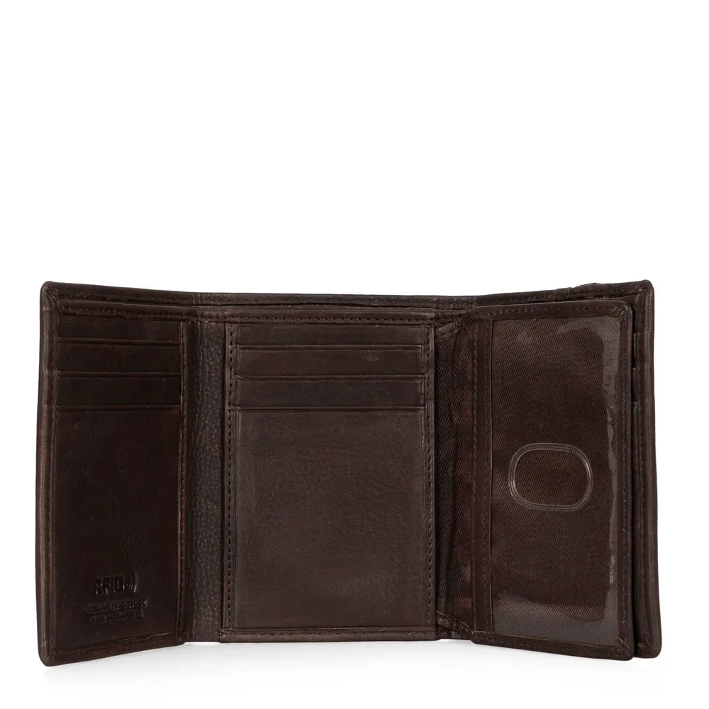 Hudson RFID Trifold Wallet