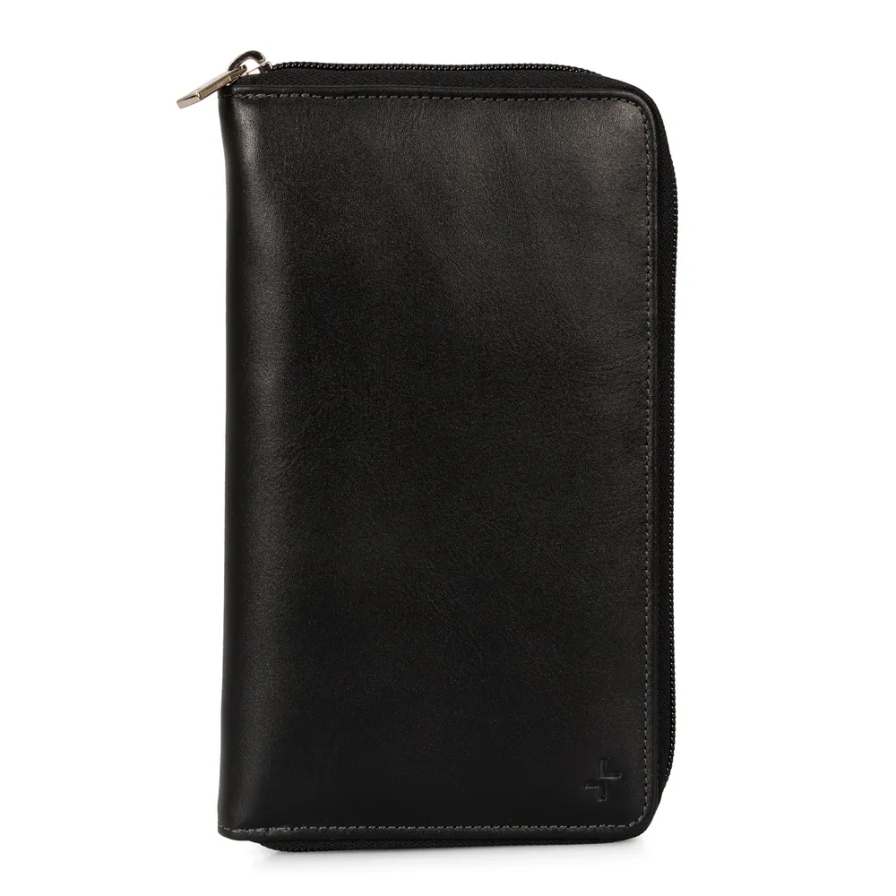 Leather RFID Voyageur Document Holder