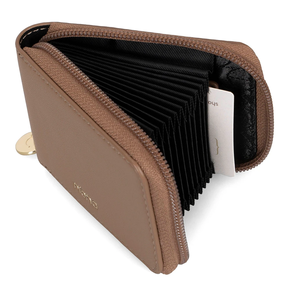 Soho RFID Zip-Around Credit Card Holder