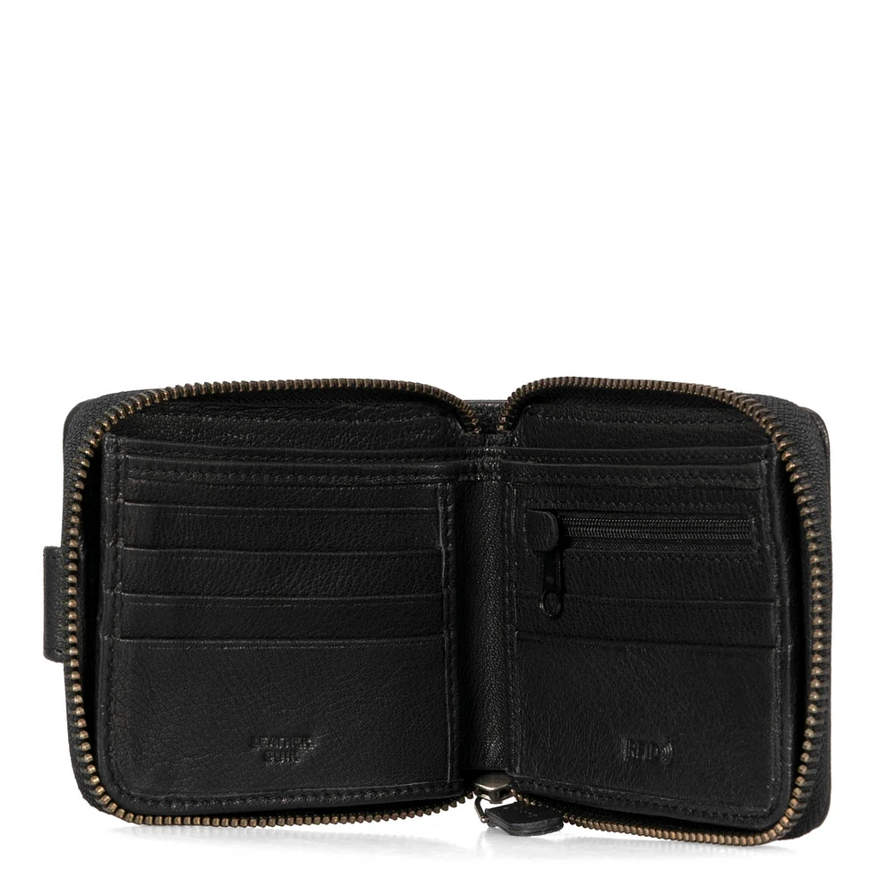 Fresh RFID Zip-Around Wallet