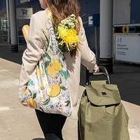 Lemons & Flowers Reusable Bag