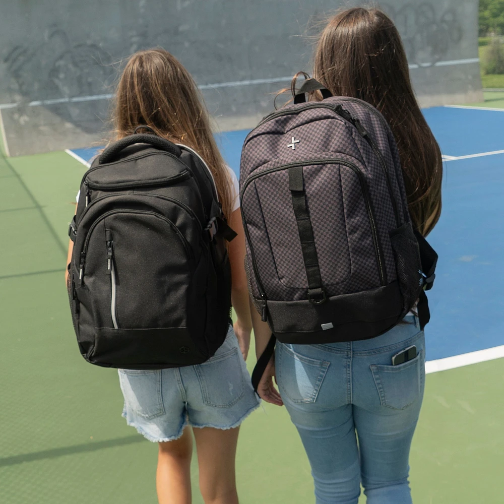 Checkered Backpack