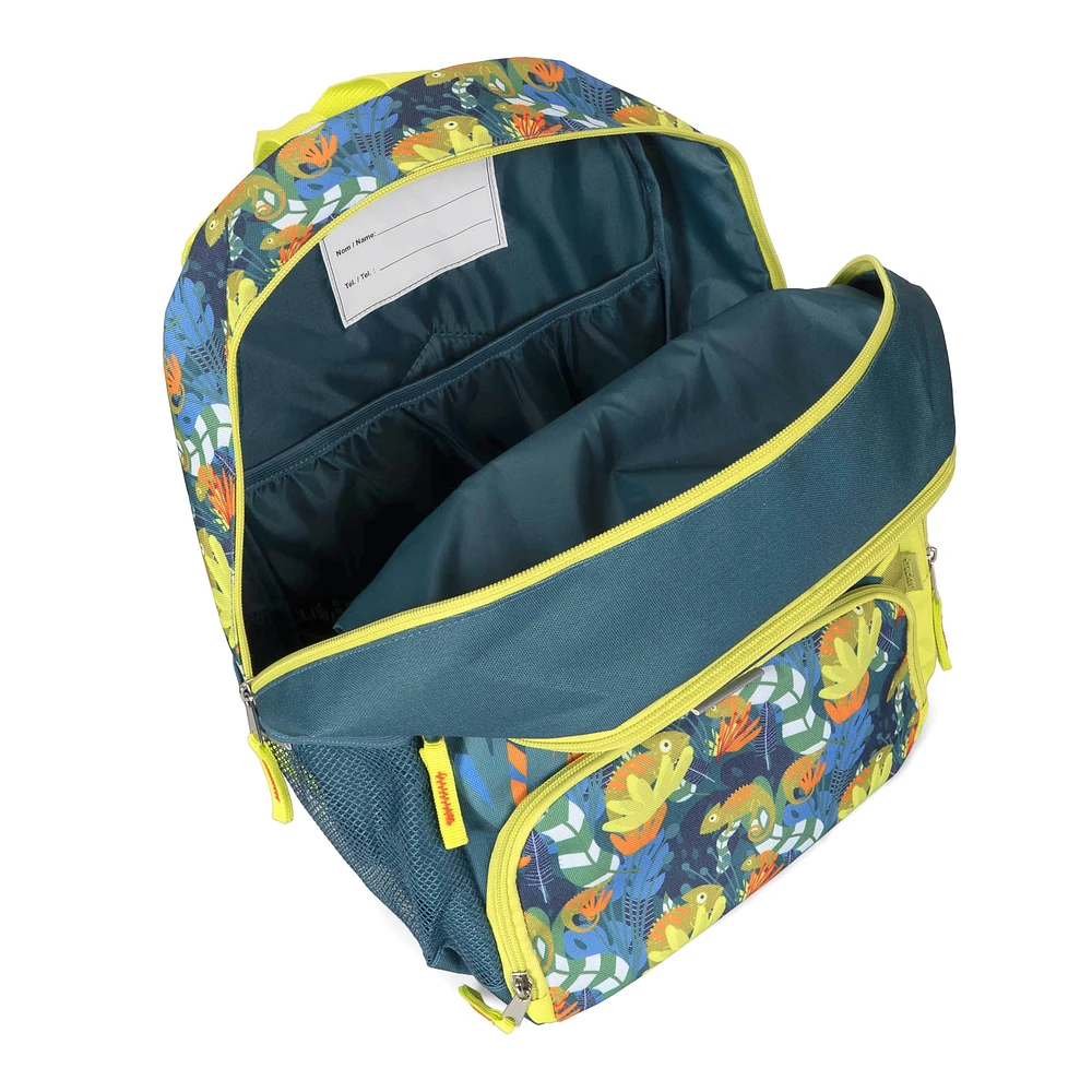 Chameleon Backpack and Lunch Box Set