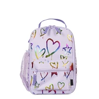 Drippy Foil Hearts Lunch Box