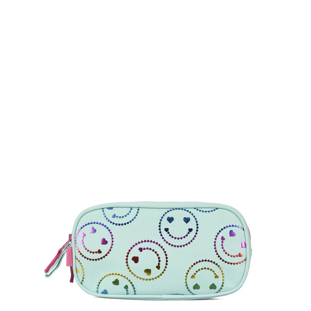 Happy Foil Emoji Pencil Case