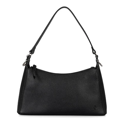 Premium Baguette Crossbody Bag | Leather