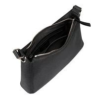 Premium Baguette Crossbody Bag | Leather