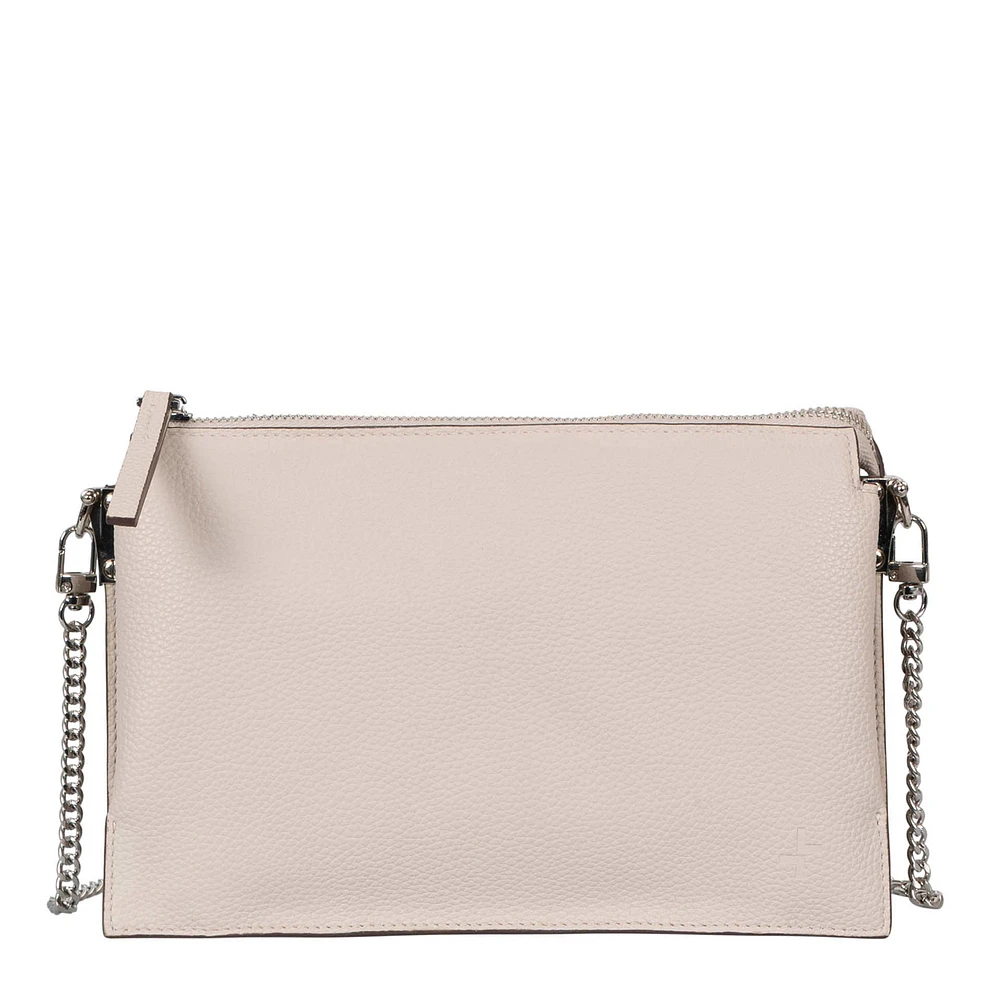 Premium East West Crossbody Bag | Leather